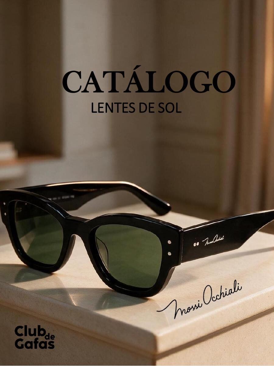 Portada del catálogo Mossi Occhiali lentes de sol